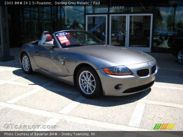 2003 BMW Z4 2.5i Roadster in Sterling Grey Metallic