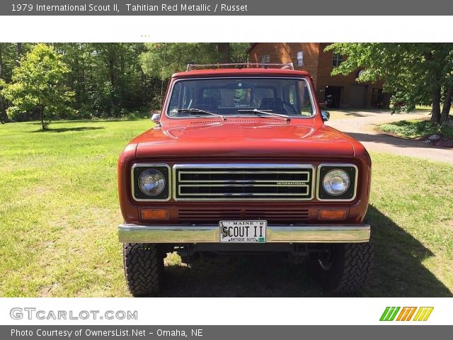 1979 International Scout II  in Tahitian Red Metallic