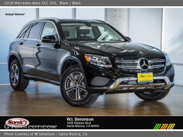 2018 Mercedes-Benz GLC 300 in Black