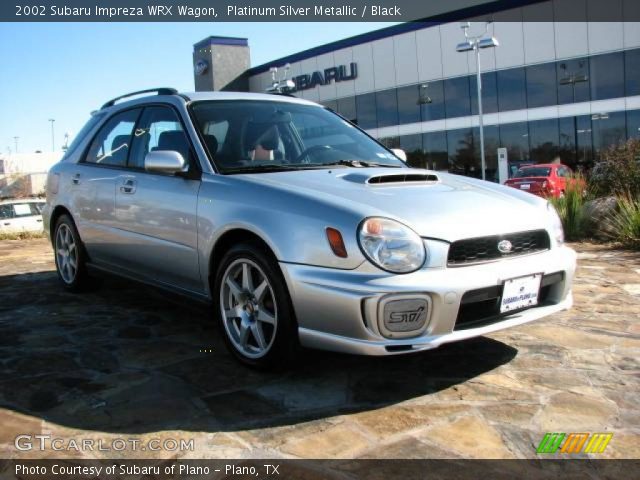 2002 Subaru Impreza WRX Wagon in Platinum Silver Metallic