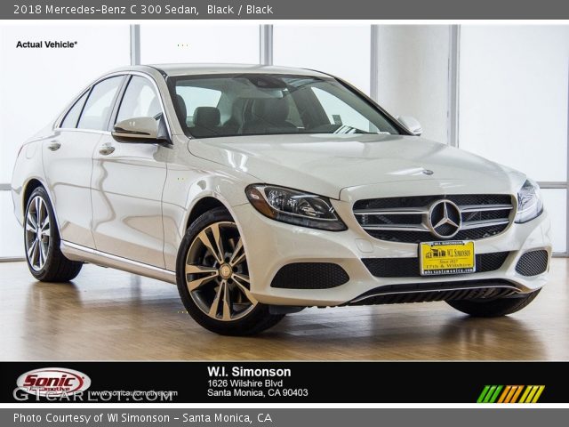 2018 Mercedes-Benz C 300 Sedan in Black