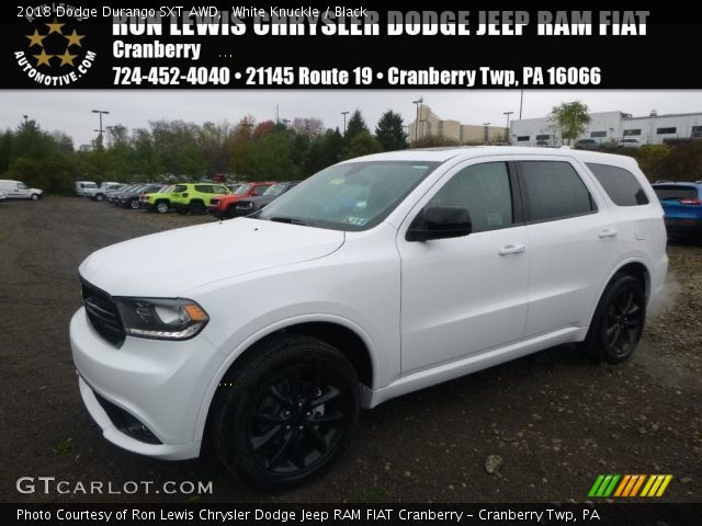 2018 Dodge Durango SXT AWD in White Knuckle