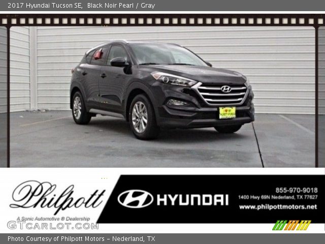 2017 Hyundai Tucson SE in Black Noir Pearl
