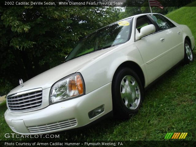 2002 Cadillac DeVille Sedan in White Diamond Pearl