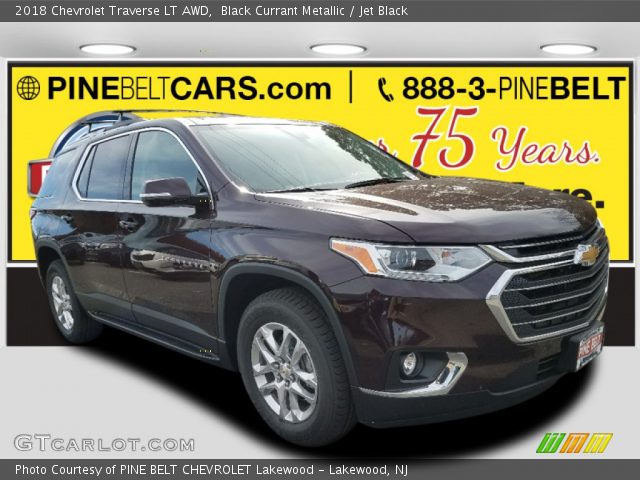 2018 Chevrolet Traverse LT AWD in Black Currant Metallic
