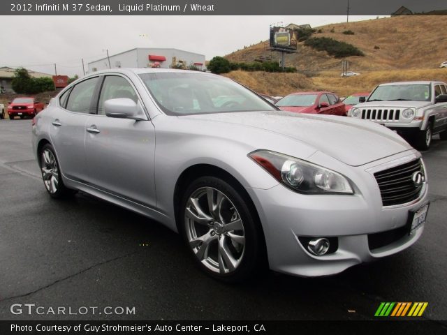 2012 Infiniti M 37 Sedan in Liquid Platinum