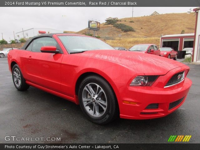 2014 Ford Mustang V6 Premium Convertible in Race Red