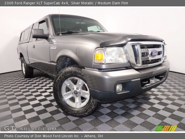 2006 Ford Ranger XLT SuperCab 4x4 in Silver Metallic