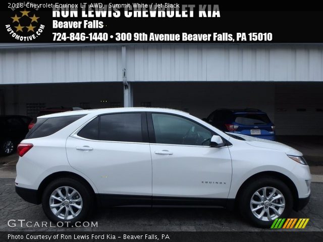 2018 Chevrolet Equinox LT AWD in Summit White