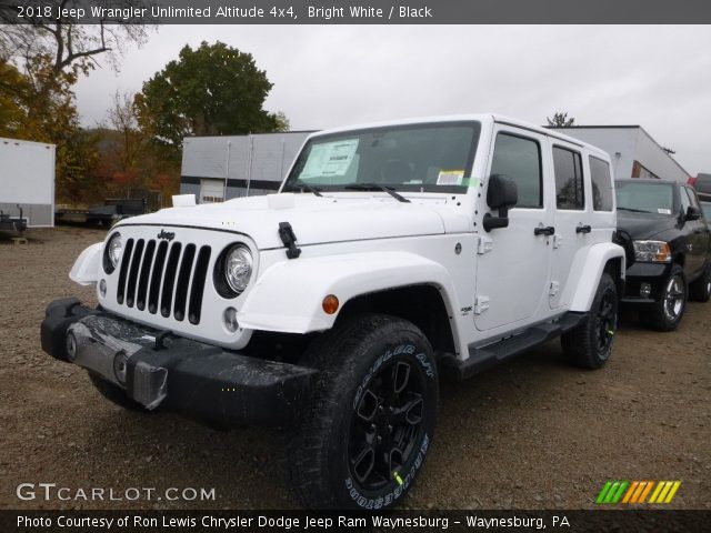 2018 Jeep Wrangler Unlimited Altitude 4x4 in Bright White
