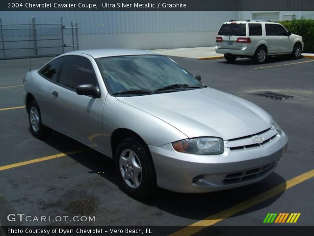 2004 Chevrolet Cavalier Coupe in Ultra Silver Metallic
