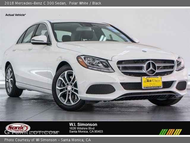 2018 Mercedes-Benz C 300 Sedan in Polar White