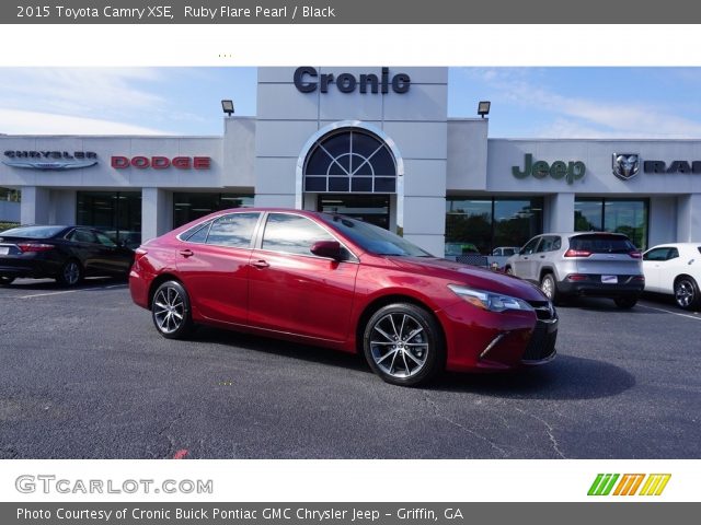 2015 Toyota Camry XSE in Ruby Flare Pearl