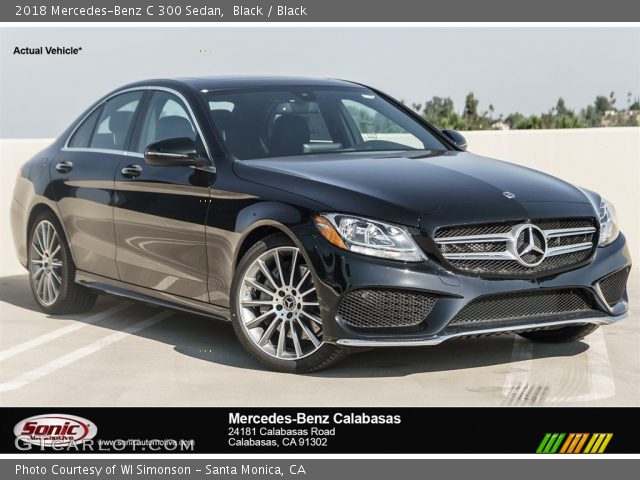 2018 Mercedes-Benz C 300 Sedan in Black