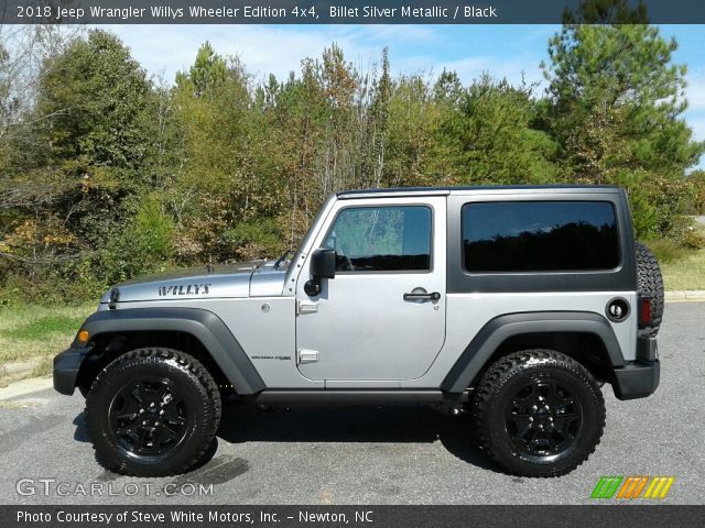 2018 Jeep Wrangler Willys Wheeler Edition 4x4 in Billet Silver Metallic