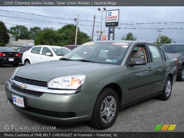 2005 Chevrolet Malibu Sedan in Silver Green Metallic