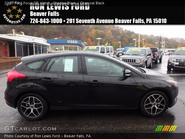 2017 Ford Focus SEL Hatch in Shadow Black