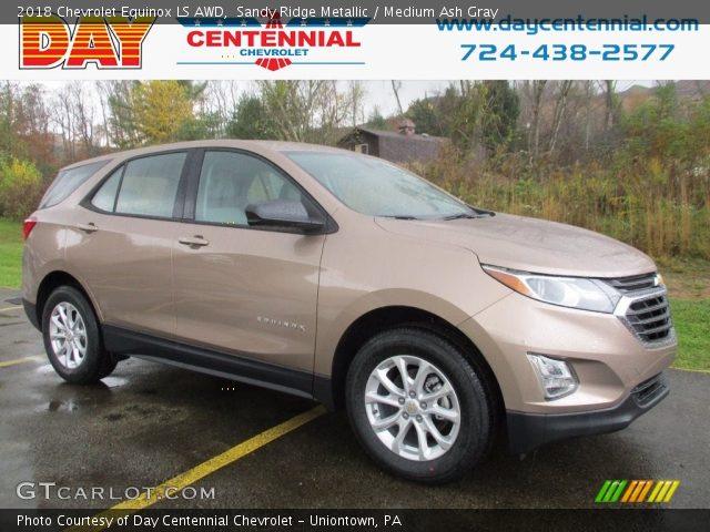 2018 Chevrolet Equinox LS AWD in Sandy Ridge Metallic