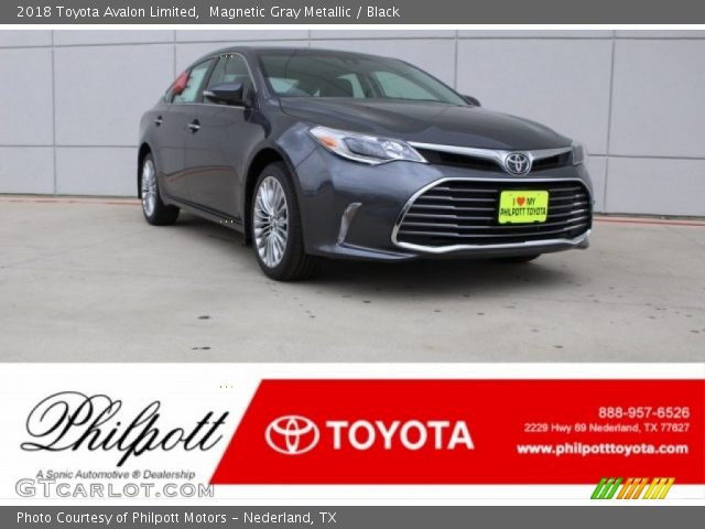 2018 Toyota Avalon Limited in Magnetic Gray Metallic