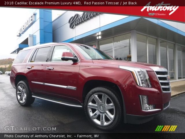 2018 Cadillac Escalade Premium Luxury 4WD in Red Passion Tintcoat