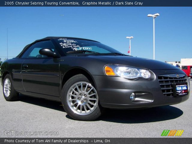 2005 Chrysler Sebring Touring Convertible in Graphite Metallic