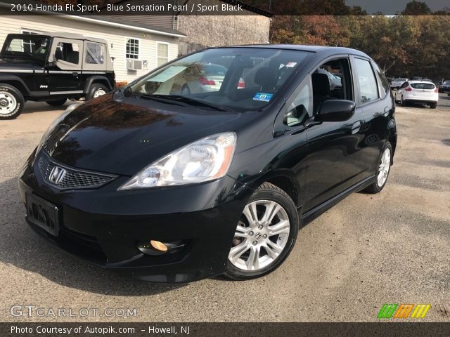2010 Honda Fit Sport in Blue Sensation Pearl