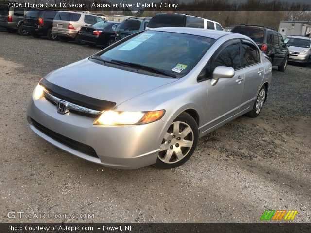 2006 Honda Civic LX Sedan in Alabaster Silver Metallic