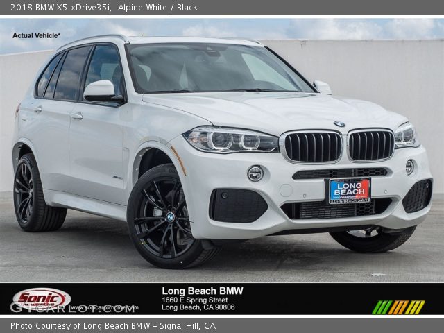 2018 BMW X5 xDrive35i in Alpine White