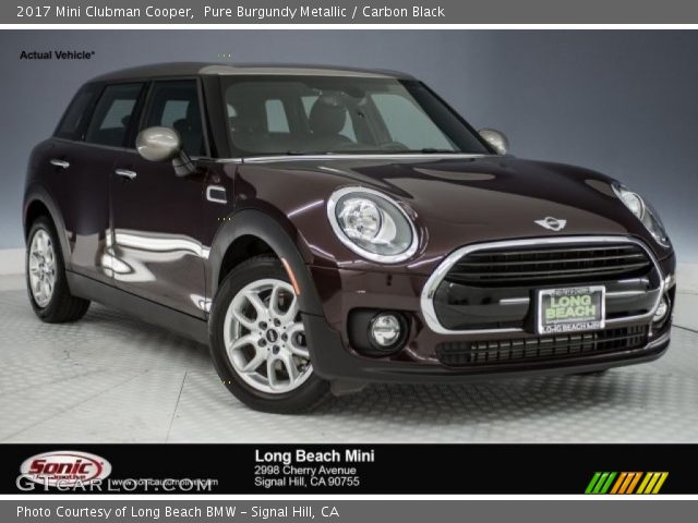 2017 Mini Clubman Cooper in Pure Burgundy Metallic