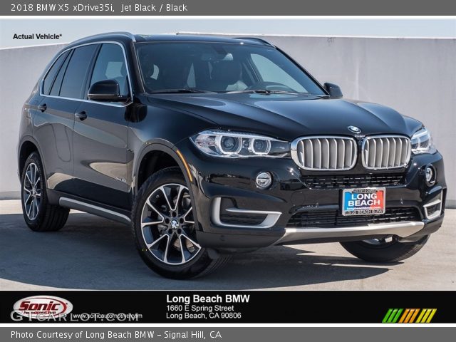 2018 BMW X5 xDrive35i in Jet Black
