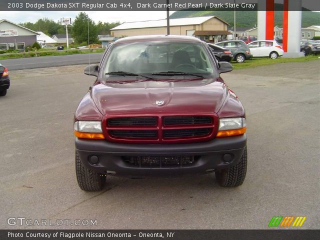 2003 Dodge Dakota SXT Regular Cab 4x4 in Dark Garnet Red Pearl