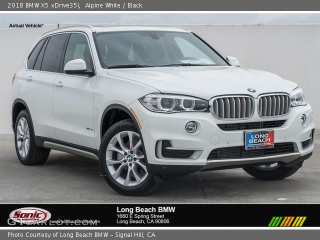 2018 BMW X5 xDrive35i in Alpine White