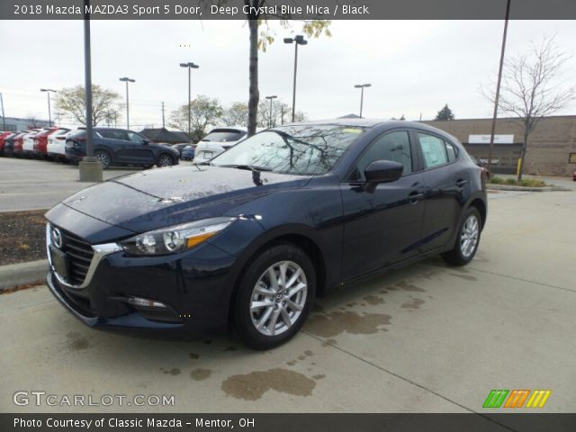 2018 Mazda MAZDA3 Sport 5 Door in Deep Crystal Blue Mica