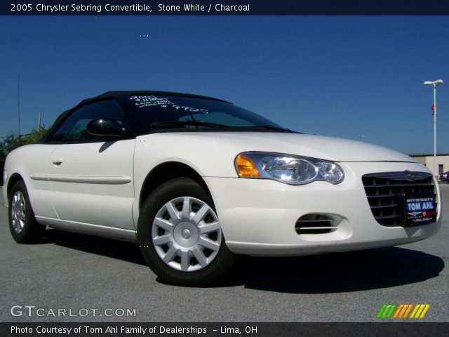 2005 Chrysler Sebring Convertible in Stone White