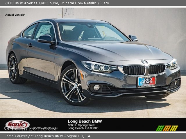 2018 BMW 4 Series 440i Coupe in Mineral Grey Metallic