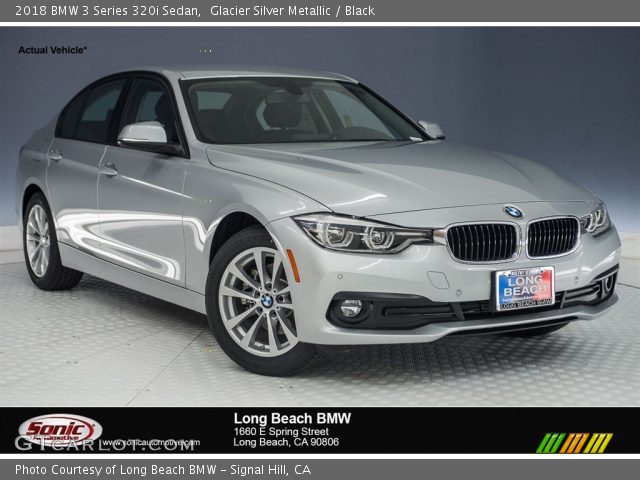 2018 BMW 3 Series 320i Sedan in Glacier Silver Metallic