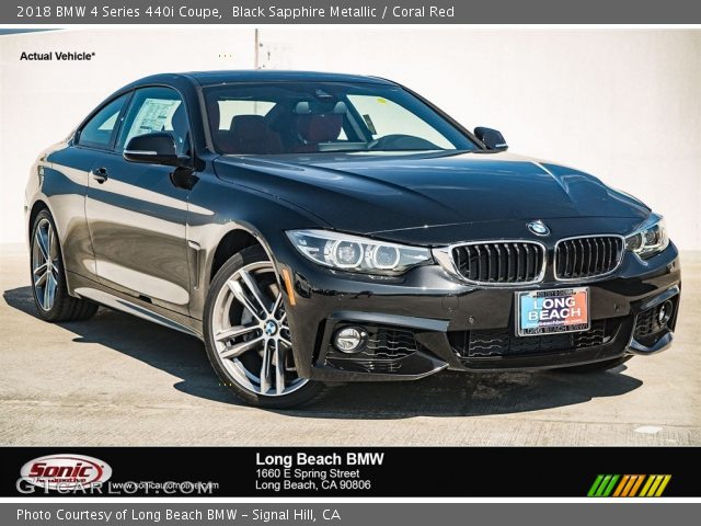 2018 BMW 4 Series 440i Coupe in Black Sapphire Metallic