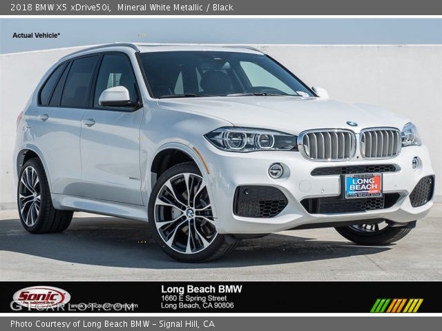 2018 BMW X5 xDrive50i in Mineral White Metallic