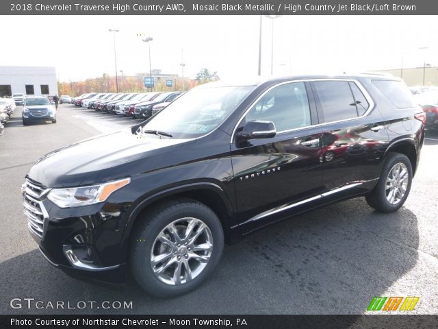 2018 Chevrolet Traverse High Country AWD in Mosaic Black Metallic