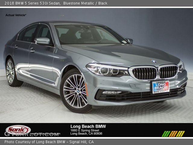 2018 BMW 5 Series 530i Sedan in Bluestone Metallic