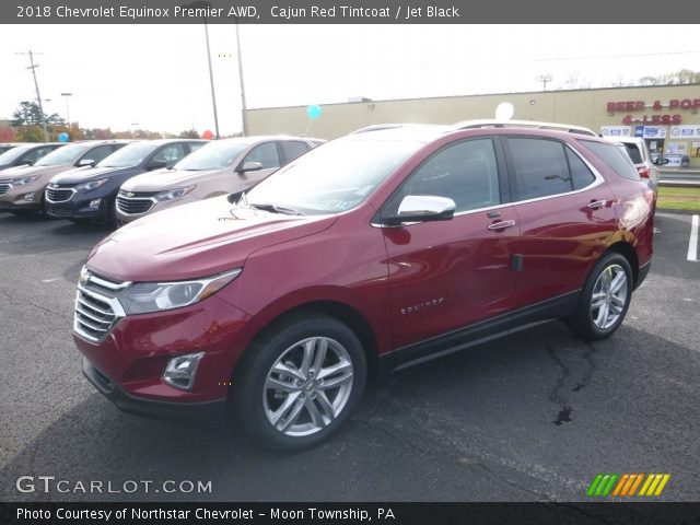 2018 Chevrolet Equinox Premier AWD in Cajun Red Tintcoat