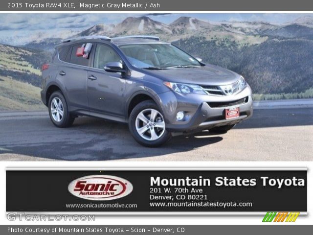 2015 Toyota RAV4 XLE in Magnetic Gray Metallic