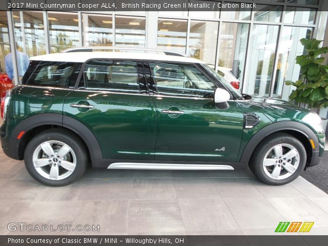 2017 Mini Countryman Cooper ALL4 in British Racing Green II Metallic