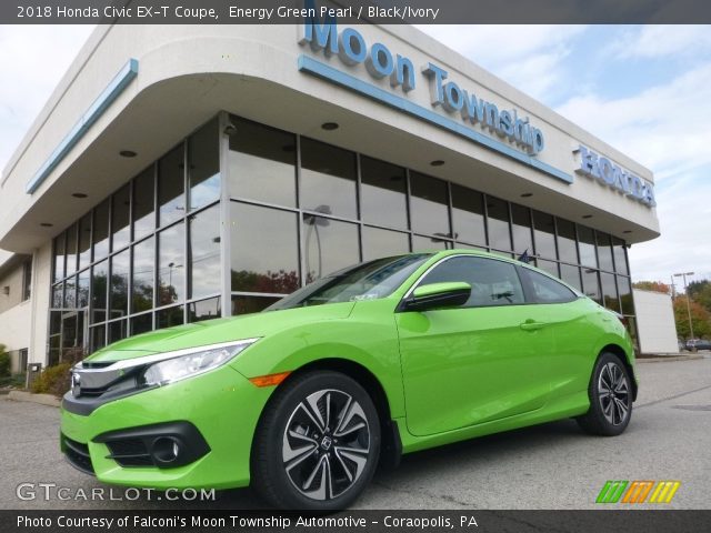 2018 Honda Civic EX-T Coupe in Energy Green Pearl