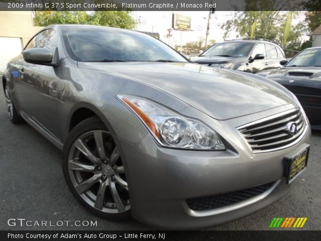 2009 Infiniti G 37 S Sport Convertible in Platinum Graphite