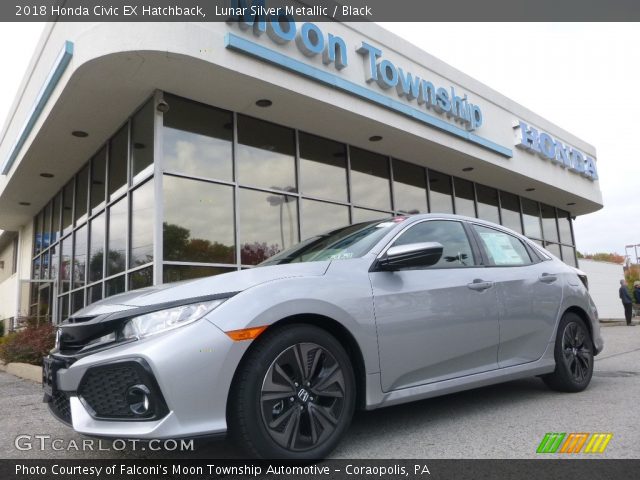 2018 Honda Civic EX Hatchback in Lunar Silver Metallic