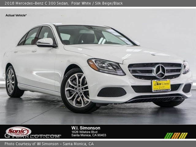 2018 Mercedes-Benz C 300 Sedan in Polar White
