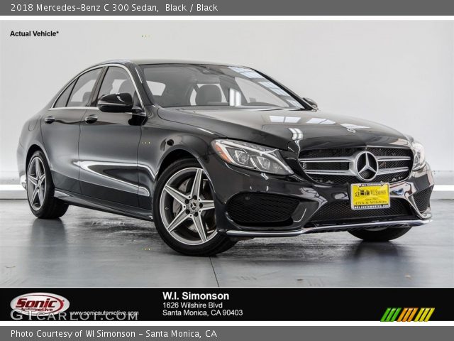 2018 Mercedes-Benz C 300 Sedan in Black
