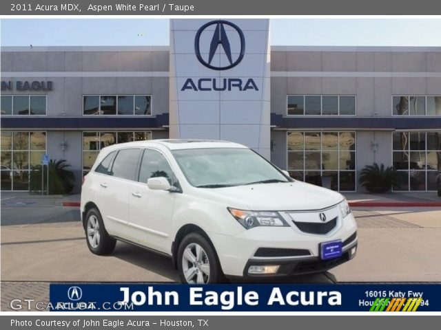 2011 Acura MDX  in Aspen White Pearl