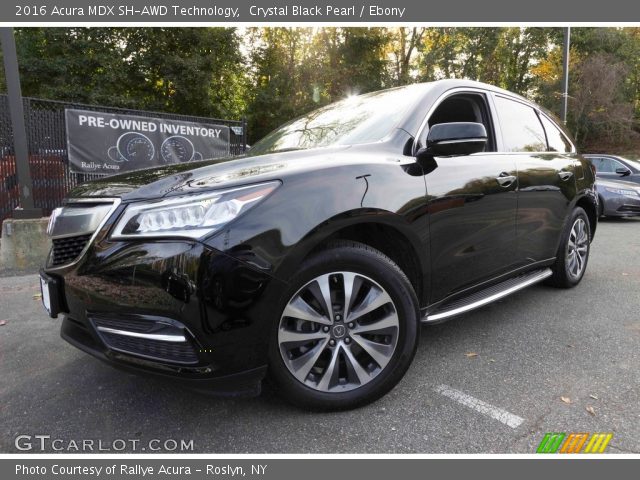 2016 Acura MDX SH-AWD Technology in Crystal Black Pearl